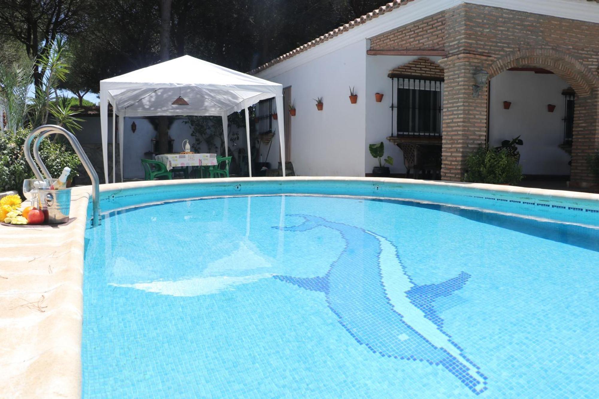 Chalet Montura Chiclana de la Frontera Exterior foto